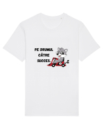 PE DRUMUL CĂTRE SUCCES V1 Tricou mânecă scurtă Unisex Rocker