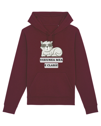 VIZIUNEA MEA E CLARĂ Burgundy