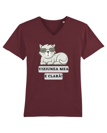 VIZIUNEA MEA E CLARĂ Burgundy