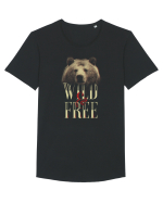 Wild and Free Tricou mânecă scurtă guler larg Bărbat Skater