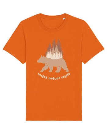 Watch the Nature Closely Bright Orange