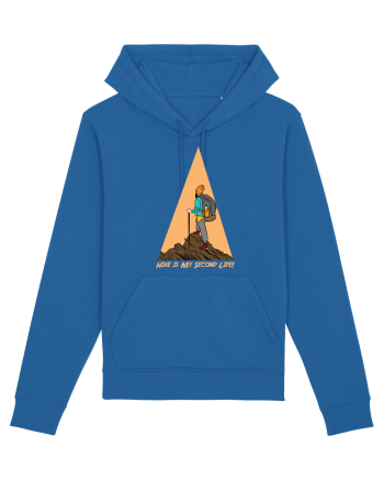 Hike is My Second Life! Royal Blue