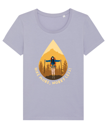 Hike More, Worry Less Lavender