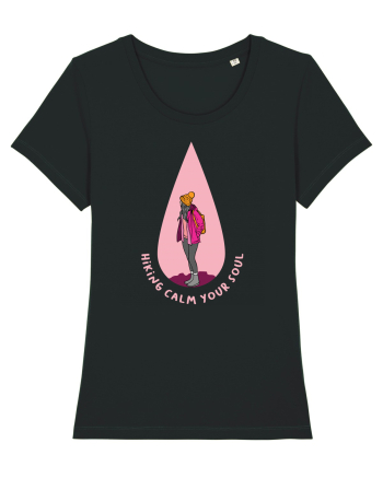 Hiking Calm Your Soul Black