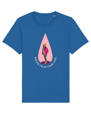 Hiking Calm Your Soul Royal Blue