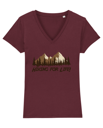 Hiking for Life! Burgundy