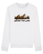 Hiking for Life! Bluză mânecă lungă Unisex Rise