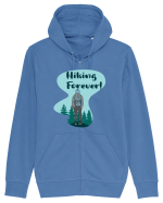 Hiking Forever! Hanorac cu fermoar Unisex Connector