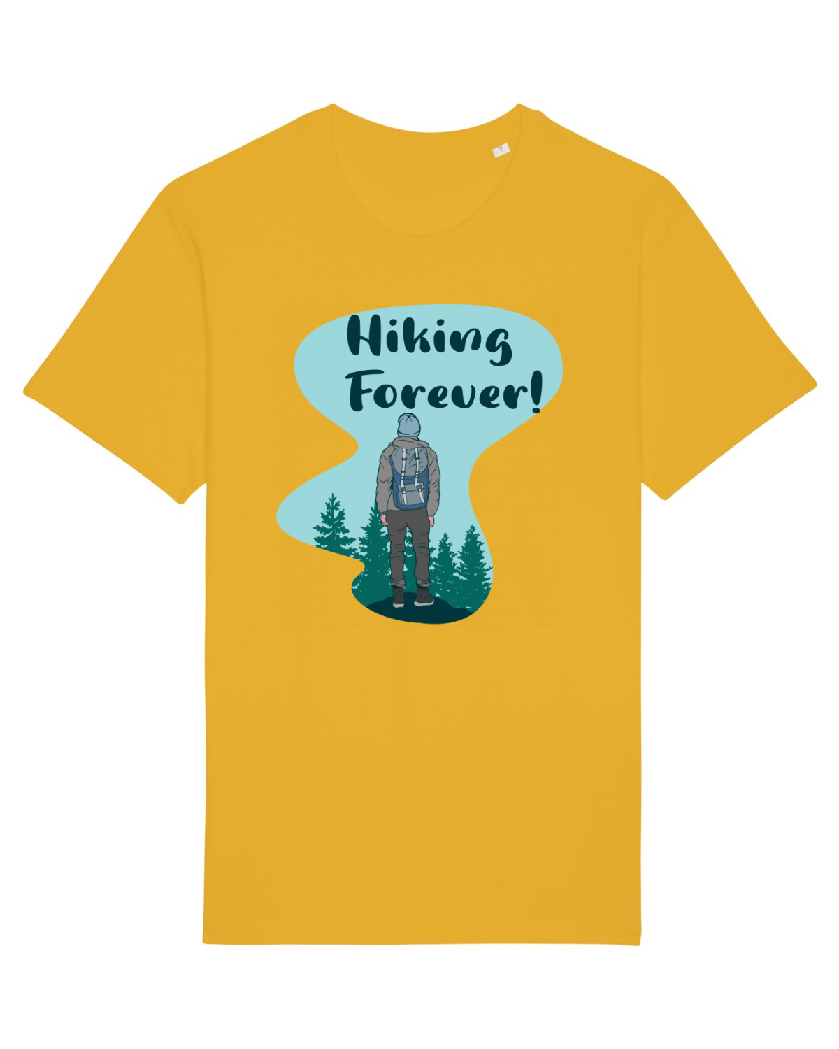 Tricou mânecă scurtă Unisex Rocker Spectra Yellow