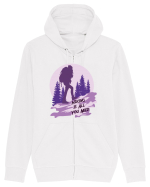 Hiking is All You Need Hanorac cu fermoar Unisex Connector