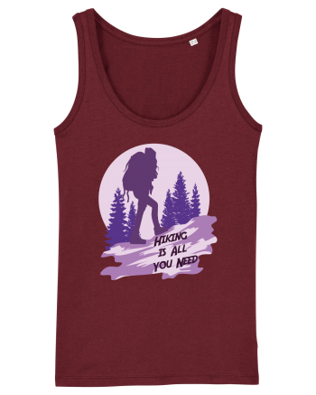 Hiking is All You Need Burgundy