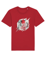 jade rabbit emperor Tricou mânecă scurtă Unisex Rocker