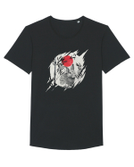jade rabbit emperor Tricou mânecă scurtă guler larg Bărbat Skater