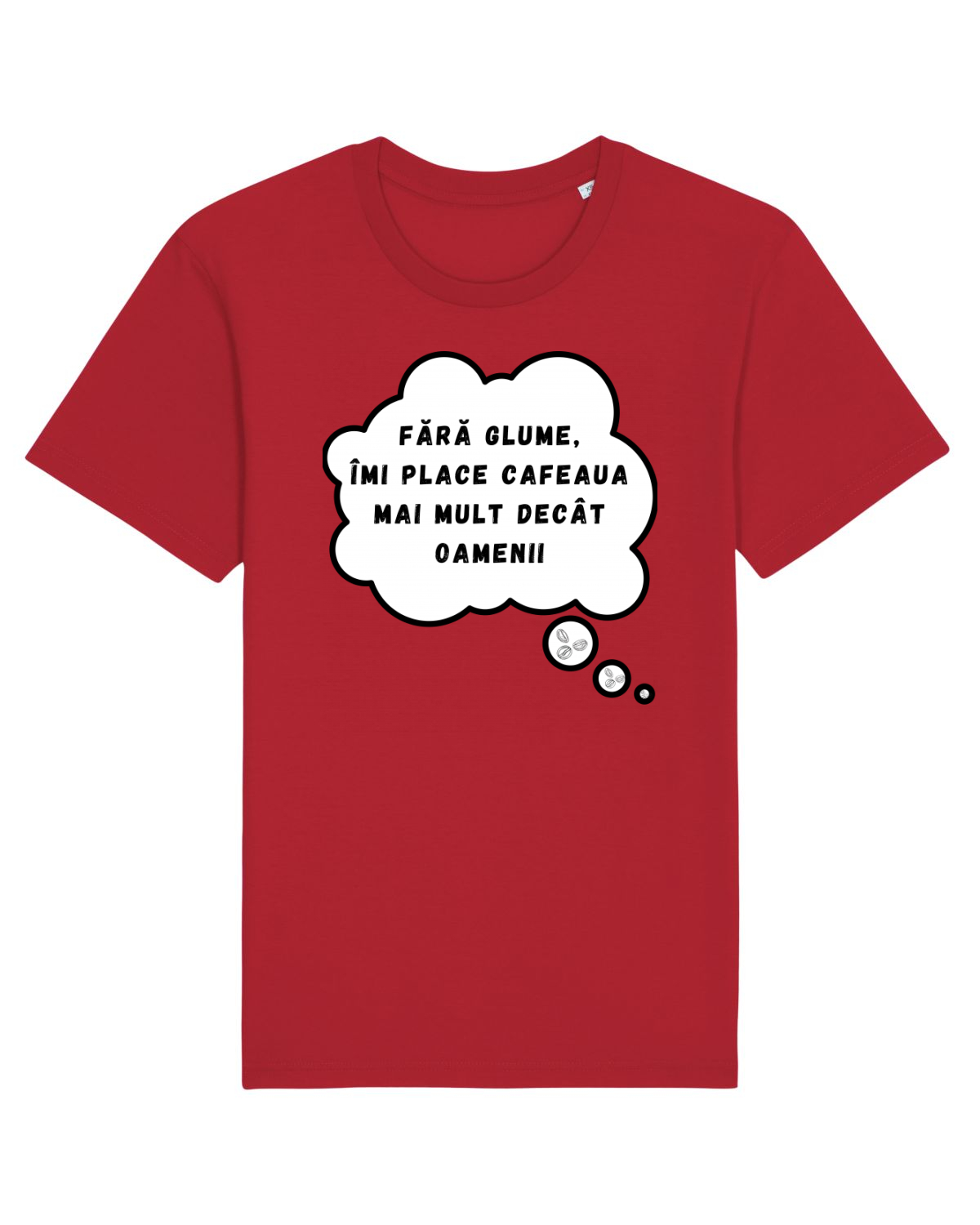 Tricou mânecă scurtă Unisex Rocker Red