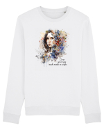 pentru femei moderne - Close your eyes and make a wish Bluză mânecă lungă Unisex Rise