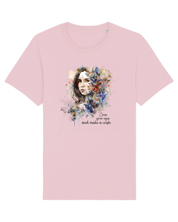 pentru femei moderne - Close your eyes and make a wish Cotton Pink