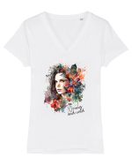 pentru femei moderne - Young and wild Tricou mânecă scurtă guler V Damă Evoker
