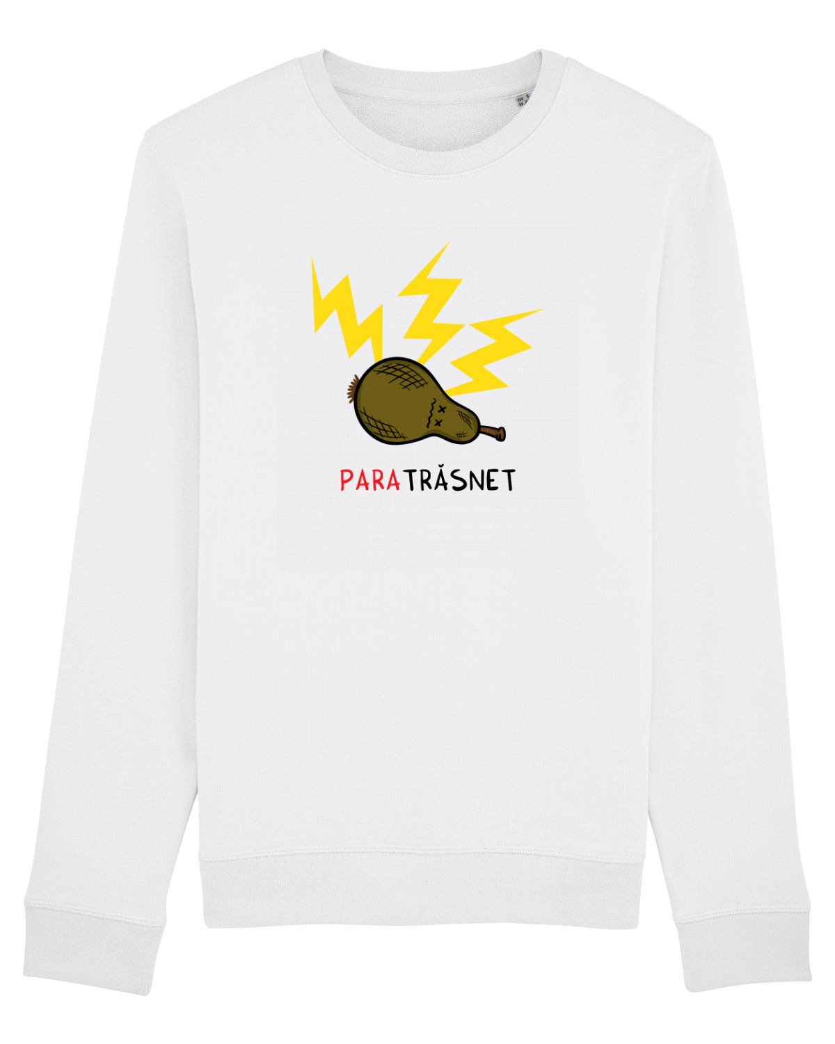 Bluză mânecă lungă Unisex Rise White
