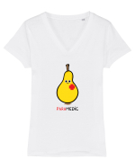 paraMEDIC Tricou mânecă scurtă guler V Damă Evoker
