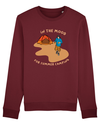 In the Mood for Summer Camping Burgundy
