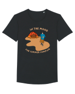 In the Mood for Summer Camping Tricou mânecă scurtă guler larg Bărbat Skater