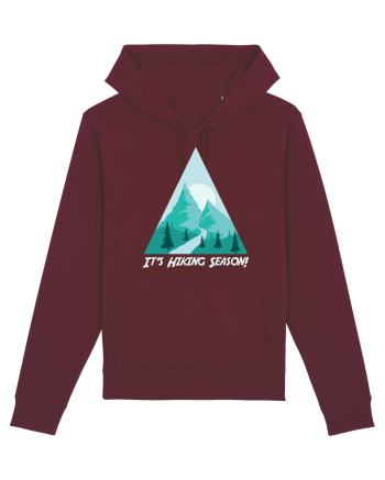 It's Hiking Season Burgundy