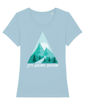 It's Hiking Season Sky Blue