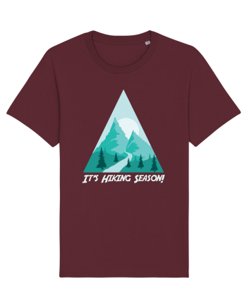 It's Hiking Season Burgundy