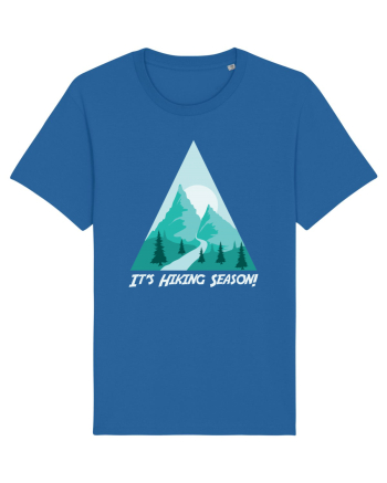 It's Hiking Season Royal Blue