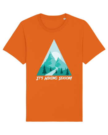 It's Hiking Season Bright Orange