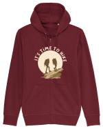 It's Time to Hike Hanorac cu fermoar Unisex Connector