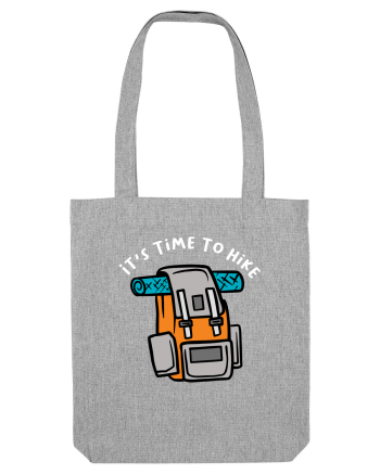 It's Time to Hike Backpack Heather Grey