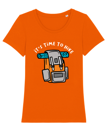 It's Time to Hike Backpack Bright Orange