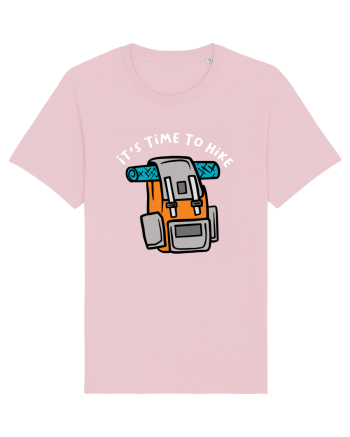 It's Time to Hike Backpack Cotton Pink