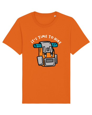 It's Time to Hike Backpack Bright Orange