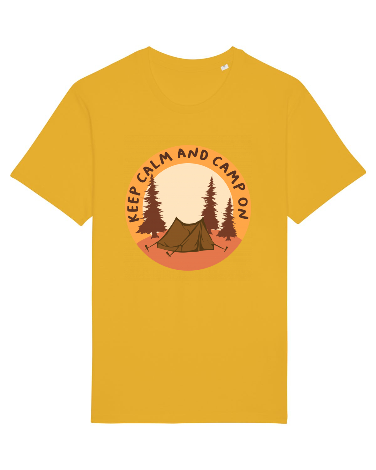 Tricou mânecă scurtă Unisex Rocker Spectra Yellow