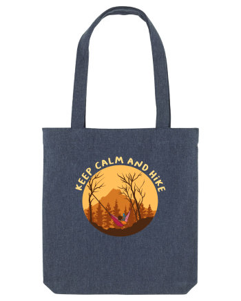 Keep Calm and Hike Midnight Blue