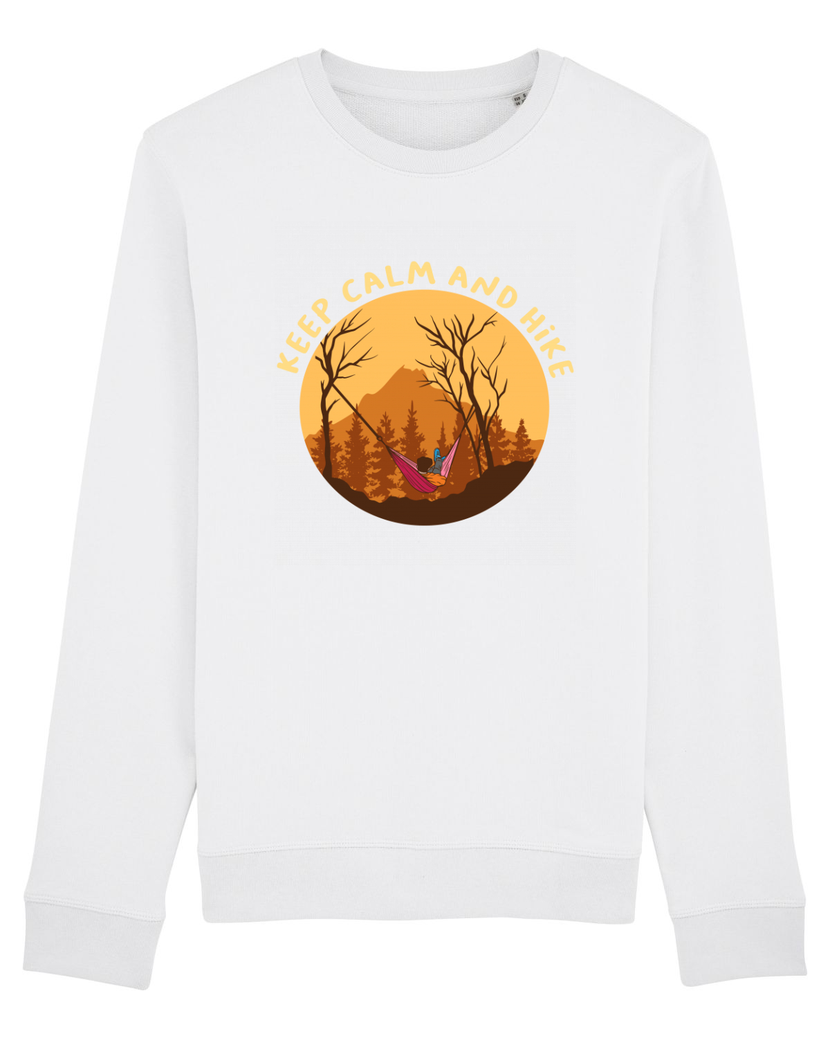 Bluză mânecă lungă Unisex Rise White