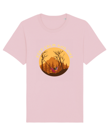 Keep Calm and Hike Cotton Pink