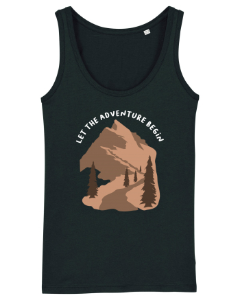 Let the Adventure Begin Black