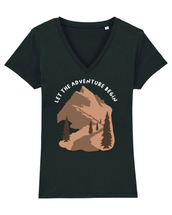 Let the Adventure Begin Black