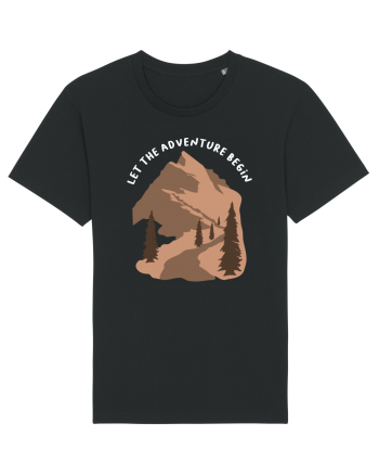 Let the Adventure Begin Black