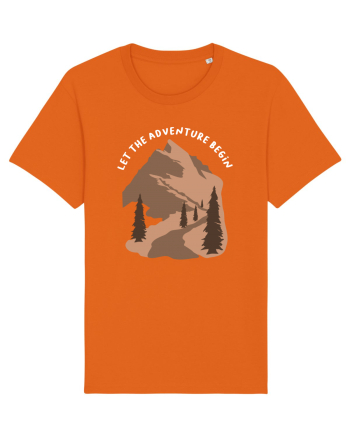 Let the Adventure Begin Bright Orange