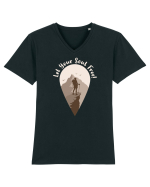 Let Your Soul Free! Tricou mânecă scurtă guler V Bărbat Presenter