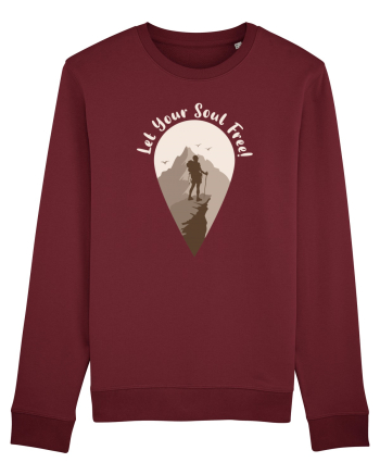 Let Your Soul Free! Burgundy