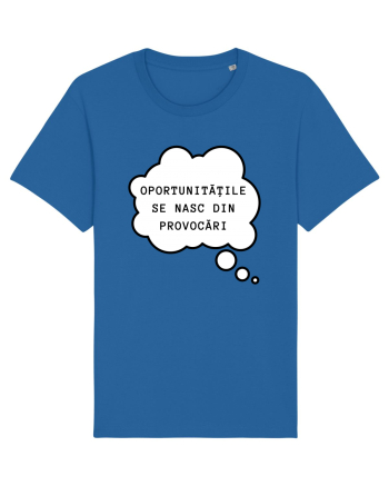 OPORTUNITĂȚILE SE NASC DIN PROVOCĂRI Royal Blue