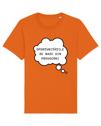 OPORTUNITĂȚILE SE NASC DIN PROVOCĂRI Bright Orange