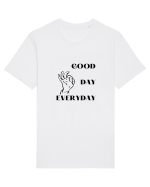 GOOD DAY EVERYDAY Tricou mânecă scurtă Unisex Rocker