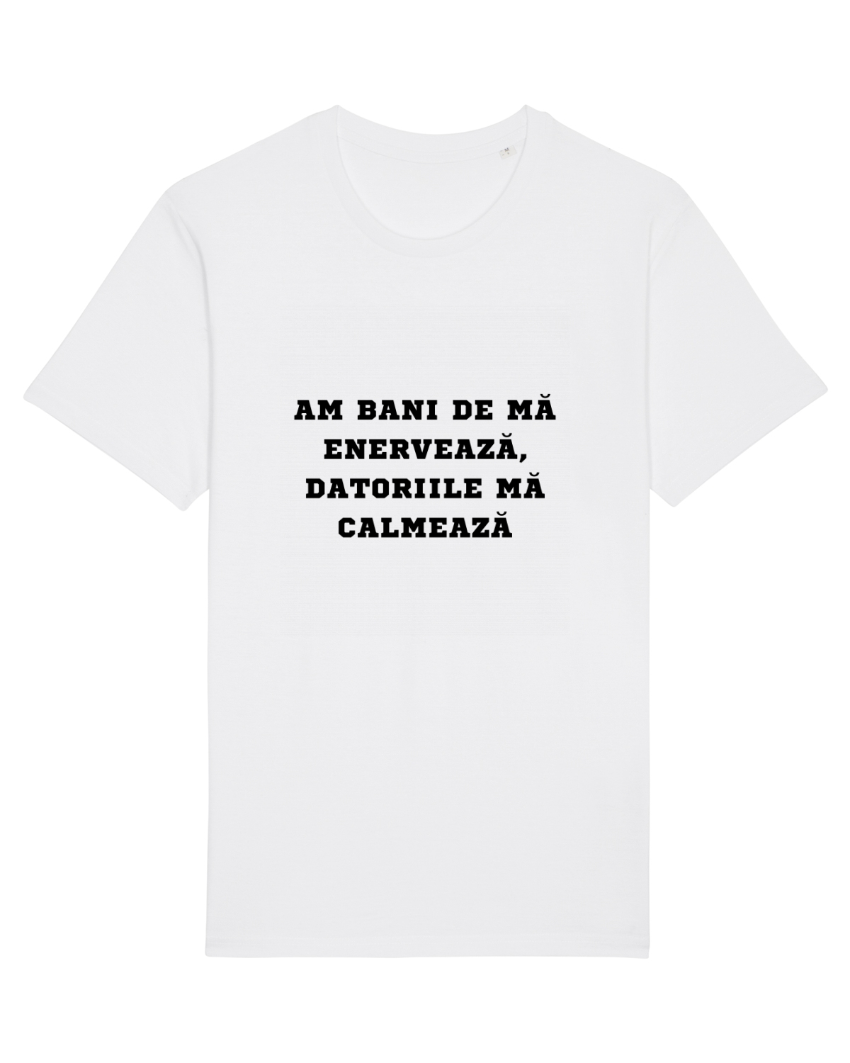 Tricou mânecă scurtă Unisex Rocker White
