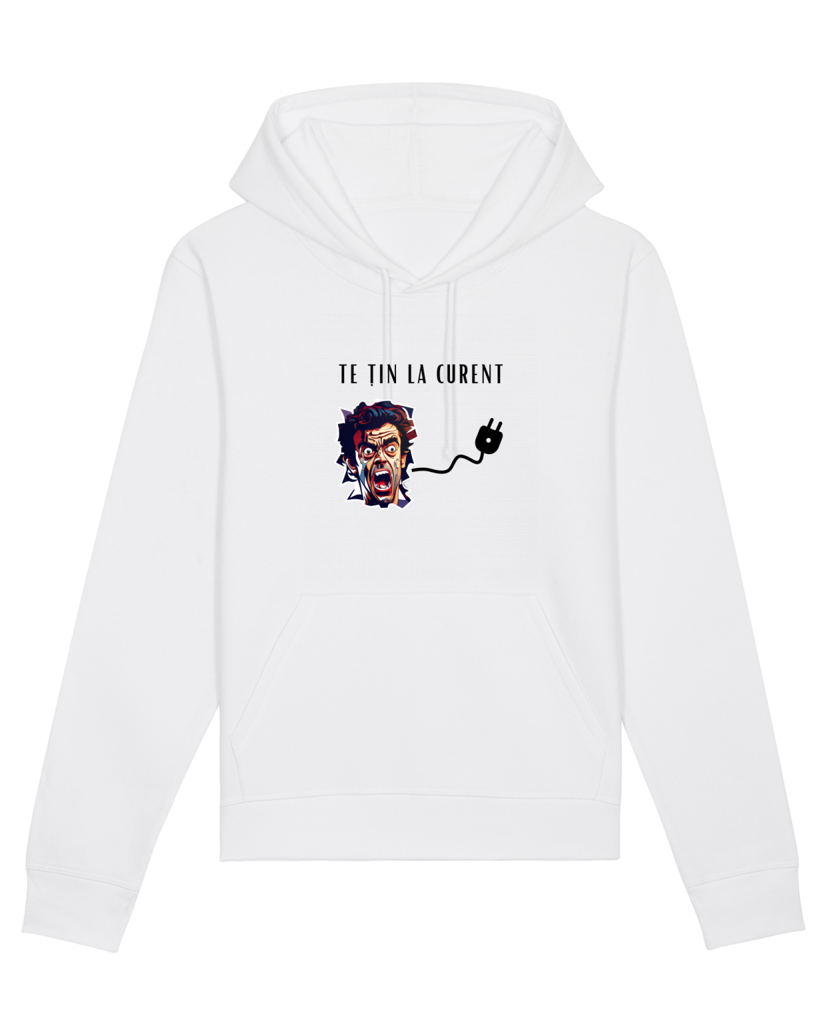 Hanorac Unisex Drummer White
